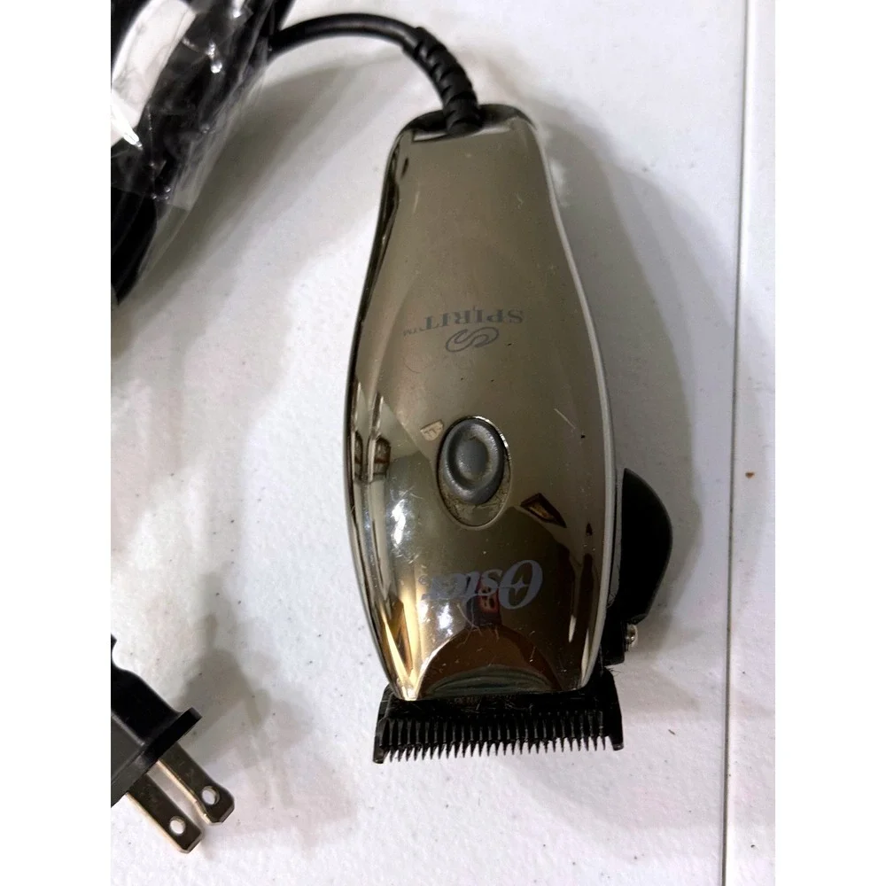 Oster Spirit Professional Adjustable Blade Hair Clipper Trimmer 76975-310 Chrome